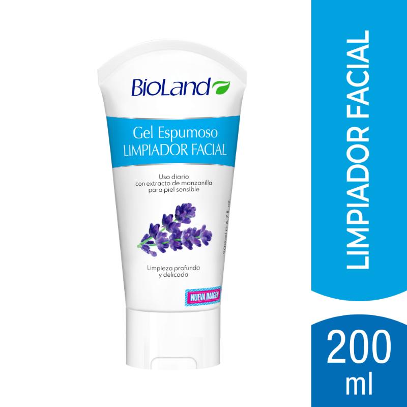 Bioland Dermia Gel Limpiador Facial 200Ml - Farmacias Arrocha