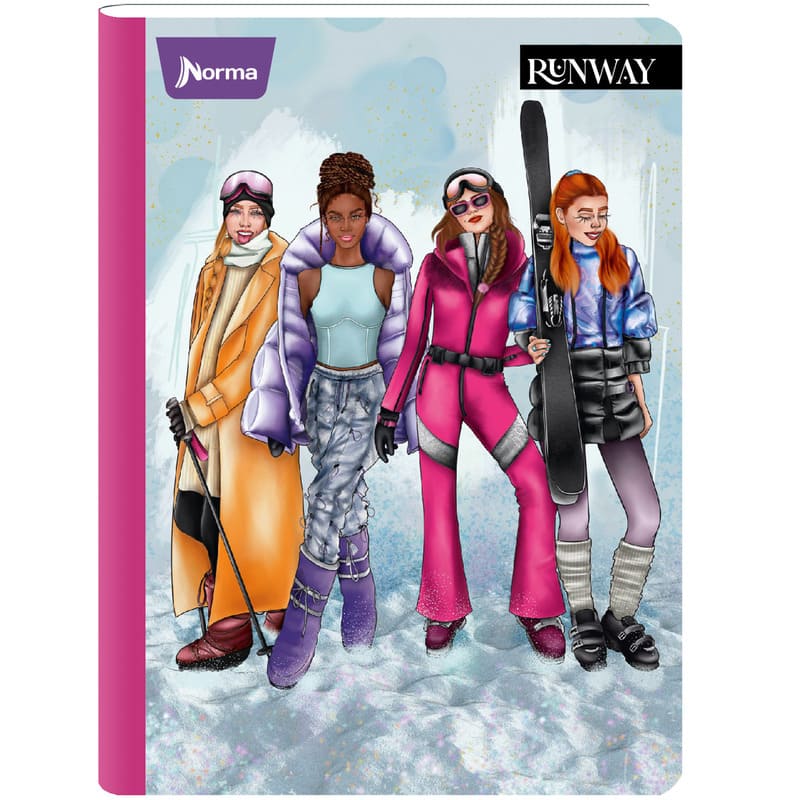 Norma Cuaderno Cosido Grande Raya Ancha 200 Pag Runway - Farmacias Arrocha