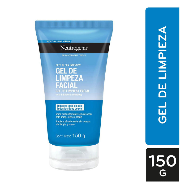 Neutrogena Deep Clean Gel de limpieza 150gr - Farmacias Arrocha