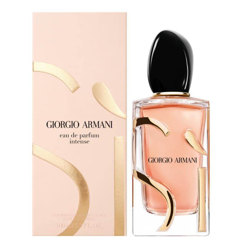 香水(ユニセックス) Giorgio Armani Si Eau de Parfum 100ml Giorgio Armani SI Eau de Parfum Intense Refillable - Farmacias Arrocha