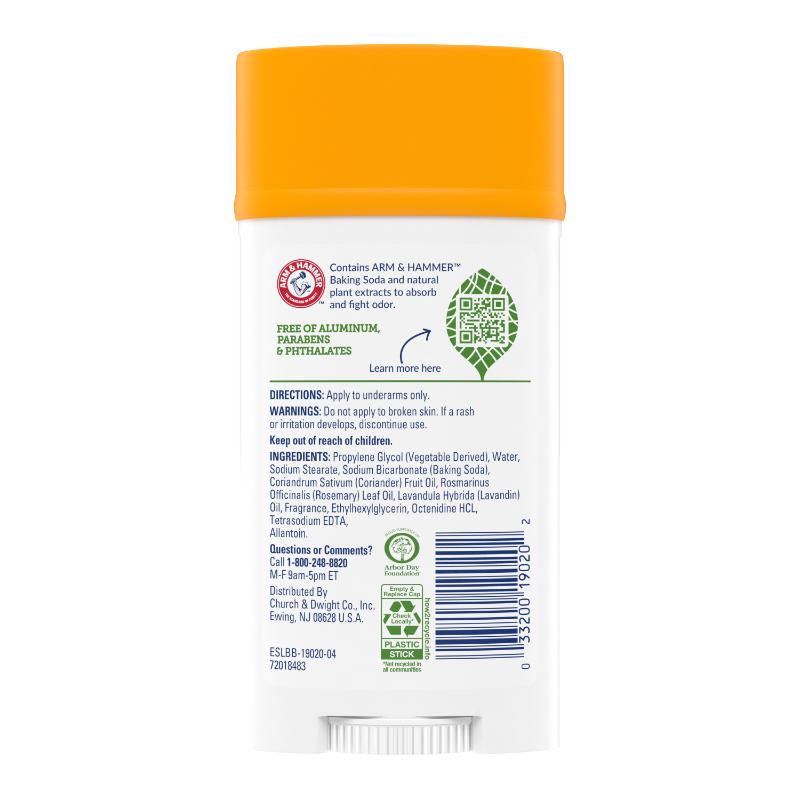 Arm & Hammer Desodorante Natural Essentials Romero Y Lavanda - Farmacias Arrocha