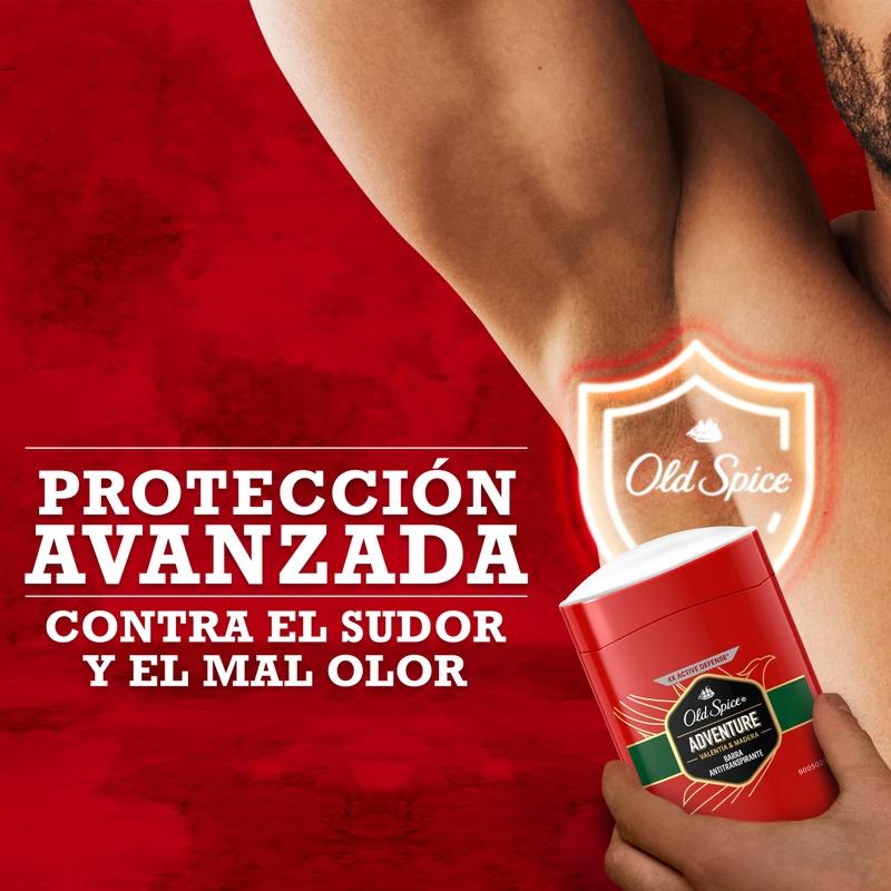 Barra Antitranspirante Old Spice Adventure 50 g - Farmacias Arrocha