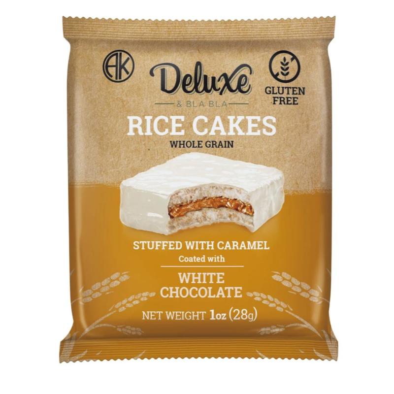 Deluxe Rice Cake Caramel & White - Farmacias Arrocha