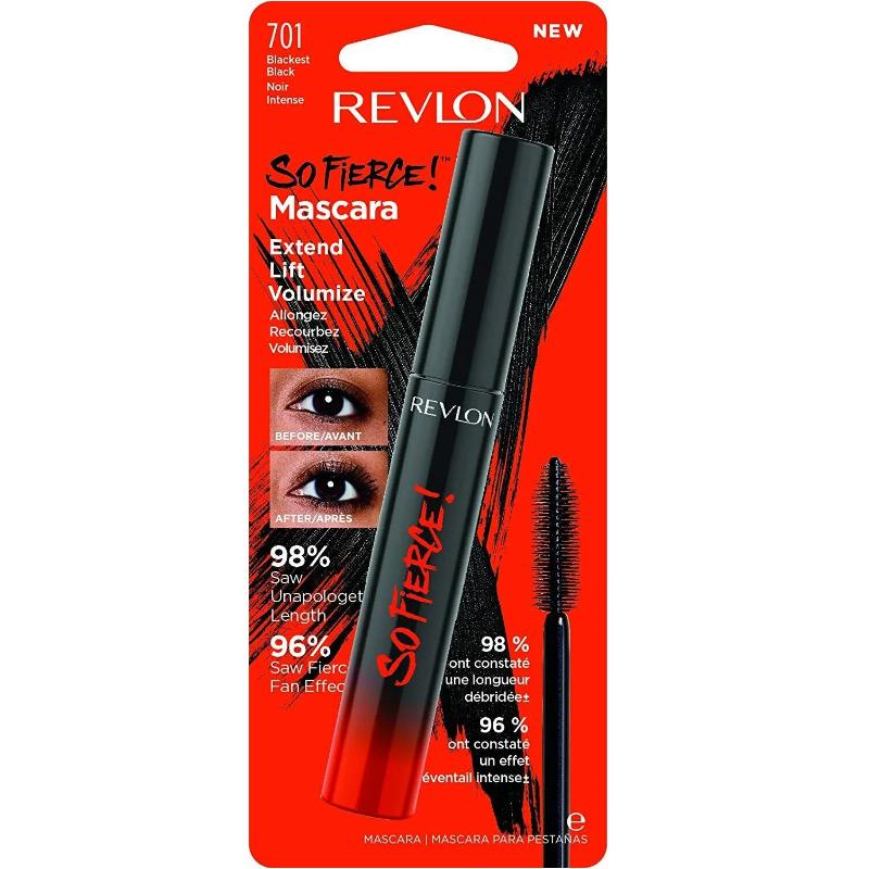 Revlon Revo So Fierce Mascar Blackest Black 701 - Farmacias Arrocha