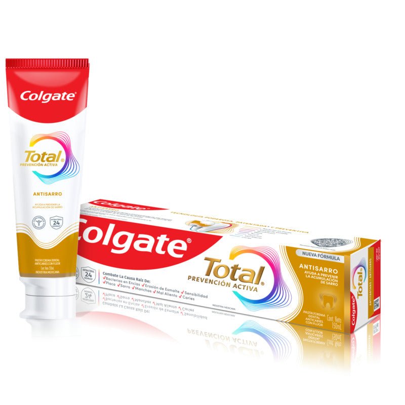 Pasta Dental Colgate Total 12 Antisarro 150 ml - Farmacias Arrocha