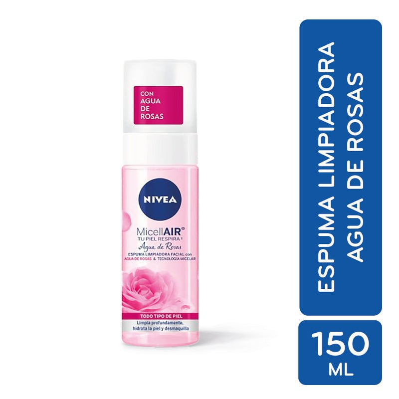 Nivea Face Foam Rosas 12/150Ml - Farmacias Arrocha