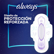 Toallas Femeninas, Always Ultrafina Nocturna Suave 16 Unidades - Farmacias Arrocha