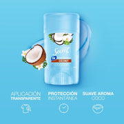 Gel Invisible Antitranspirante Secret Coconut 45 g - Farmacias Arrocha