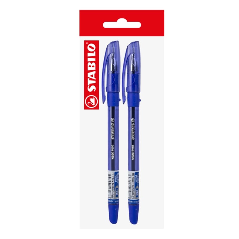 Stabilo Bolígrafo Punta Fina 2Pack Azul - Farmacias Arrocha