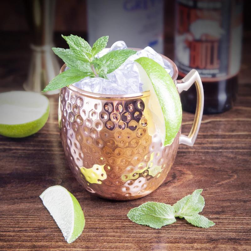 Final Touch Taza Para Moscow Mule Acabado Martillado - Farmacias Arrocha