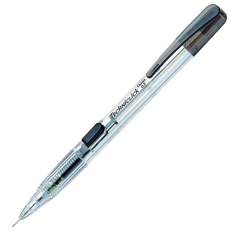 筆記具 pentel mechanica 0.5 Pentel Lápiz Mecánico Techniclic 0.5mm negro - Farmacias Arrocha
