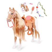Caballo Palomino Estilista de 20” con Accesorios de Peinado - Farmacias Arrocha