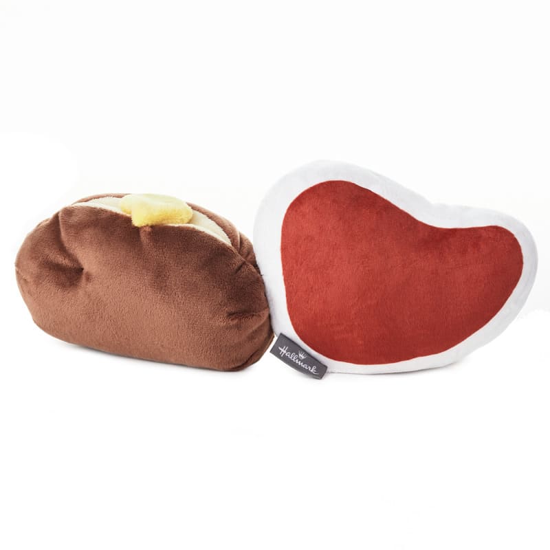 Hallmark Better Together Peluche magnético para filete y papa, 4.25" - Farmacias Arrocha