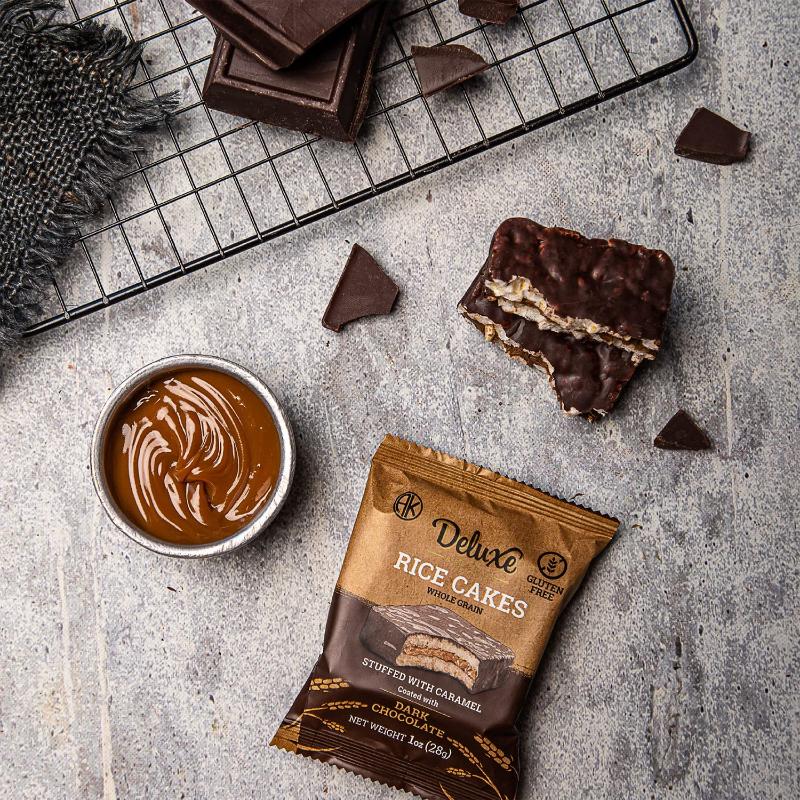 Deluxe Rice Cake Caramel & Dark - Farmacias Arrocha
