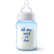 Avent Biberon Anticolico Decorado Azul 9Oz - Farmacias Arrocha