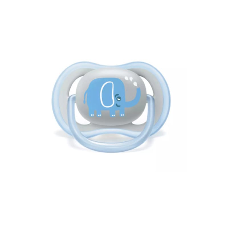 Avent 1 Chupete Ultra Air 6 - 18M/ Grey Elephant - Farmacias Arrocha