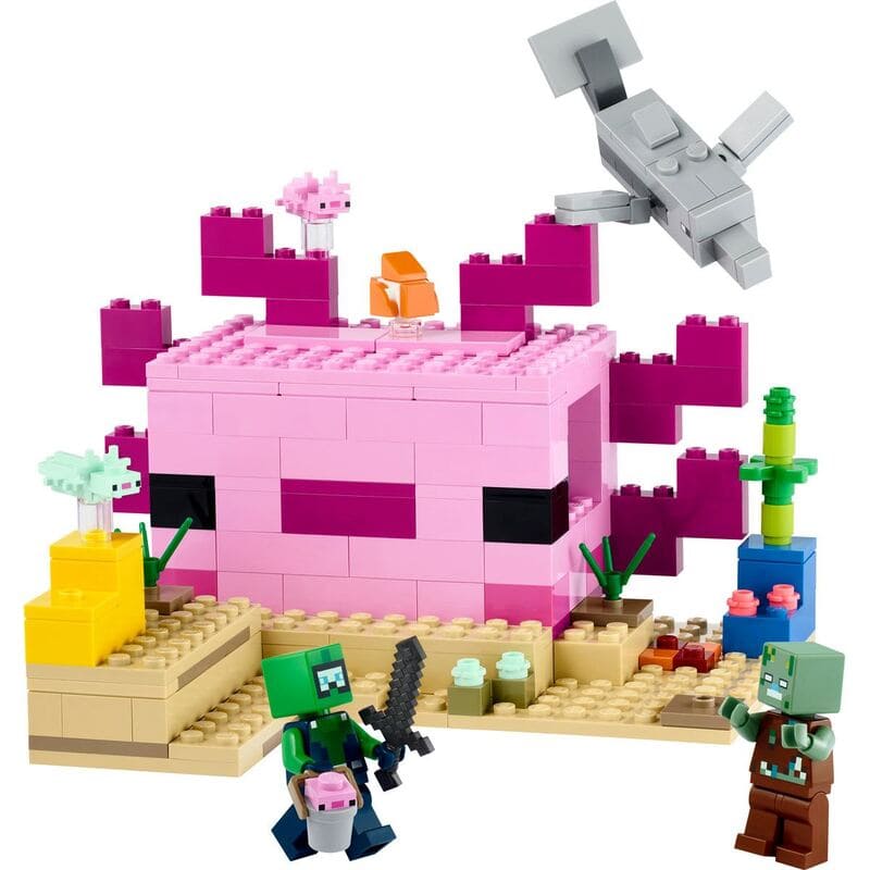 Lego Minecraft La Casa Ajolote - Farmacias Arrocha