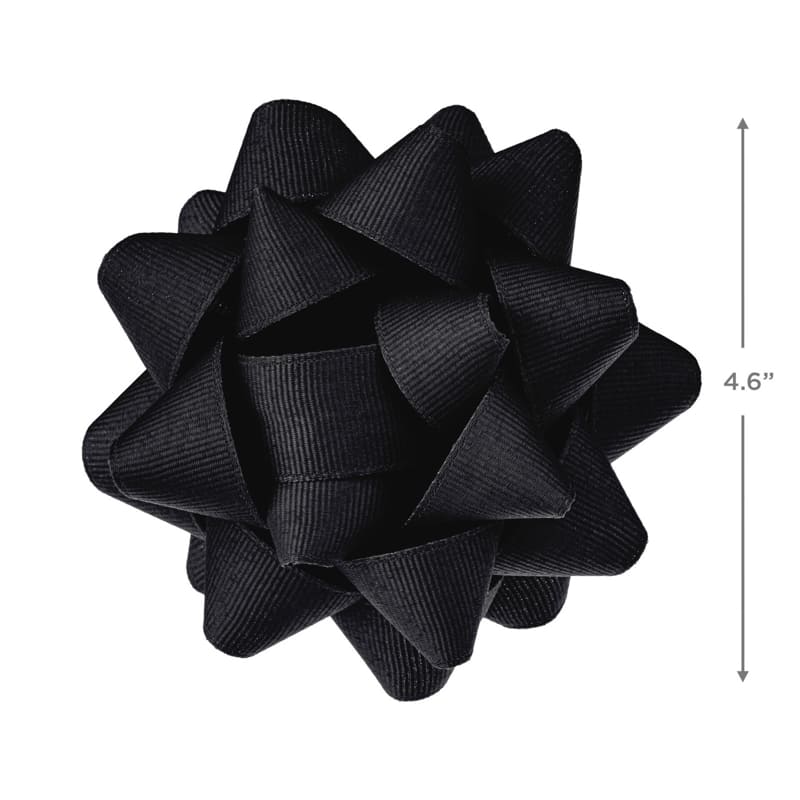 Hallmark Lazo De Regalo Con Cinta Grosgrain Negra 4,6" - Farmacias Arrocha