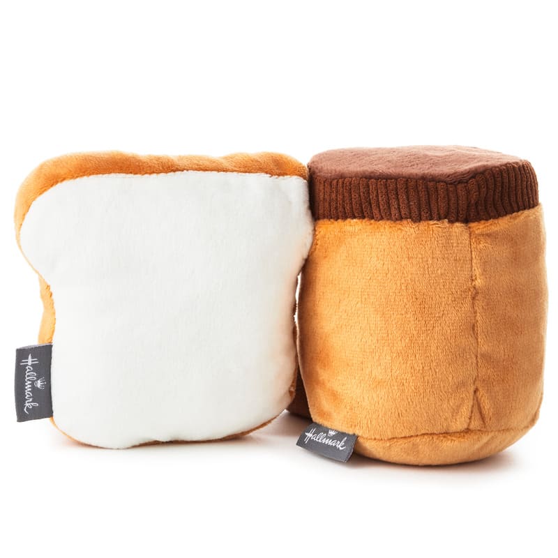 Hallmark Better Together Peluche magnético de mantequilla de maní y Mermelada, 5" - Farmacias Arrocha