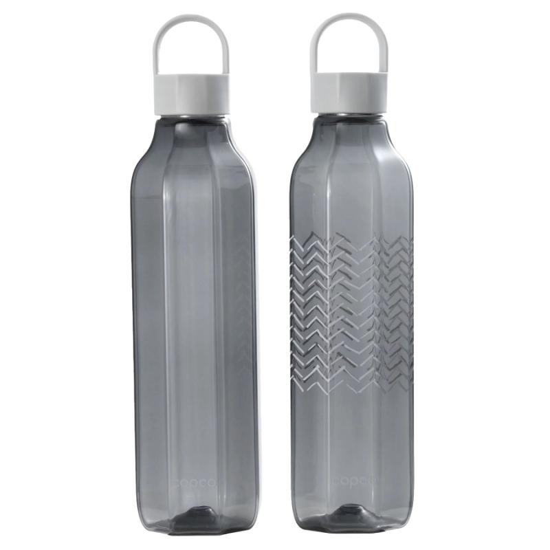 Set De Botellas Plásticas Gris 24Oz - Farmacias Arrocha