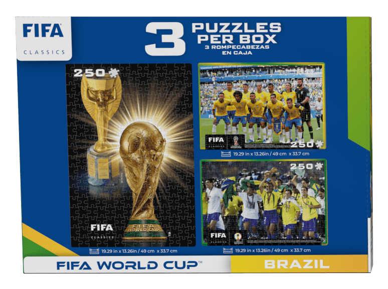Colección de 3 Rompecabezas - Brasil - Farmacias Arrocha