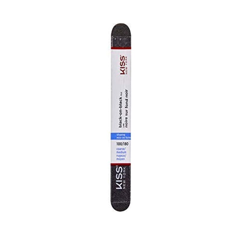 Kiss Lima Negra De Unas Black On Block File - Farmacias Arrocha