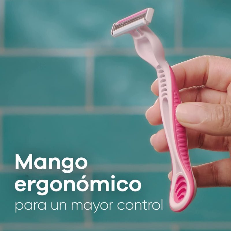 Máquina de afeitar para Mujer Gillette Venus Suave con Aloe y 3 hojas 4 uds - Farmacias Arrocha