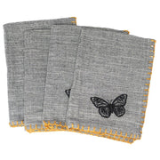 Set De 4 Individuales De Tela Con Borde Tejido - Farmacias Arrocha