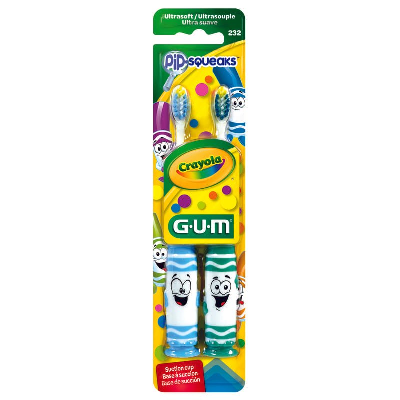 Gum Cepillo Crayola Pipsqueak 2P 0 - 5 Años - Farmacias Arrocha