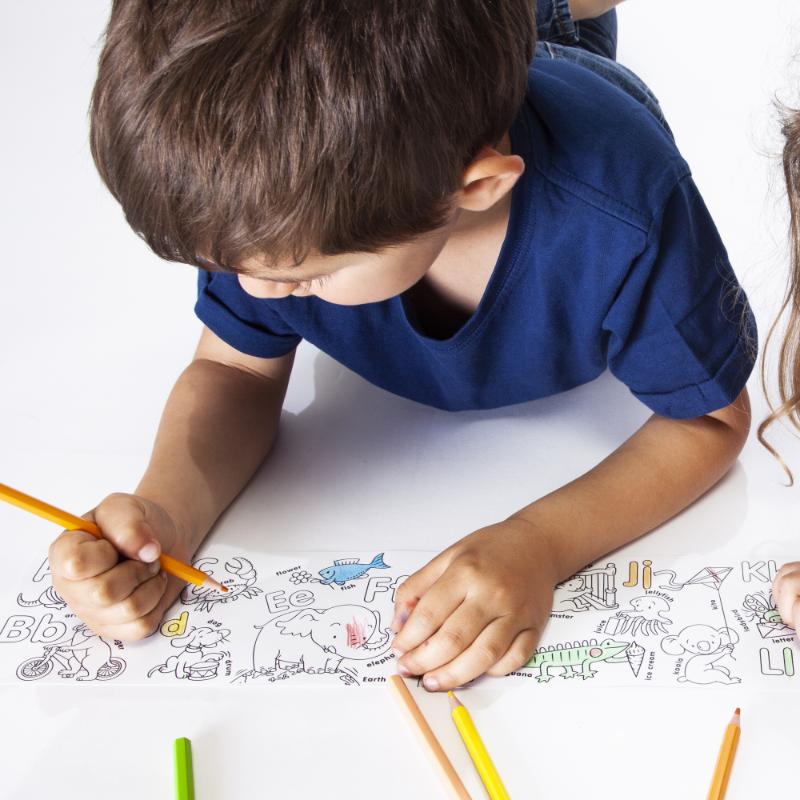 Carioca Mini Coloring Roll Abc Pencil - Farmacias Arrocha