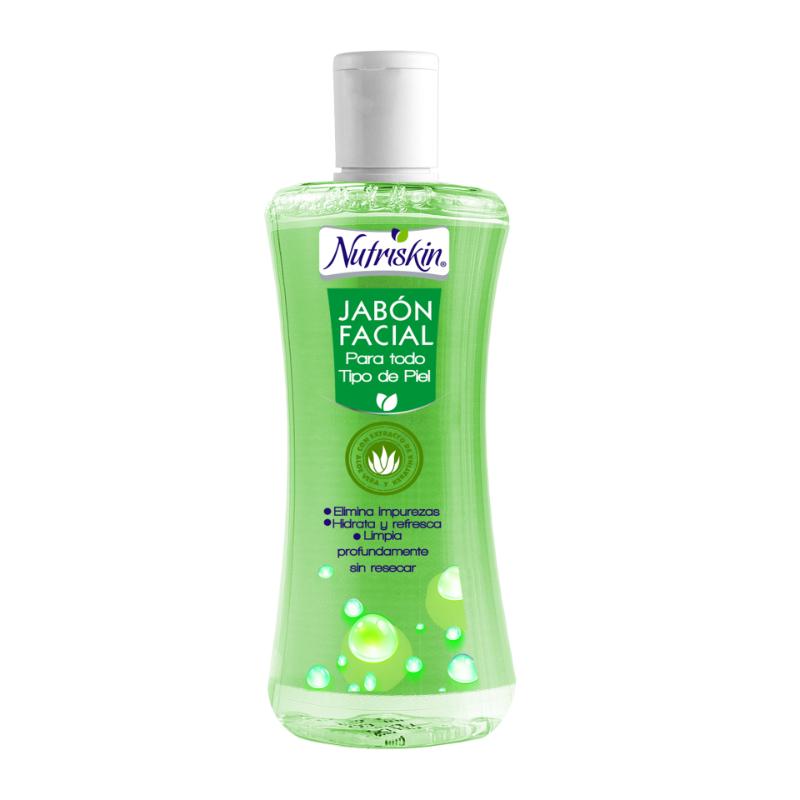 Nutriskin Jabón Facial Aloe 180Ml - Farmacias Arrocha