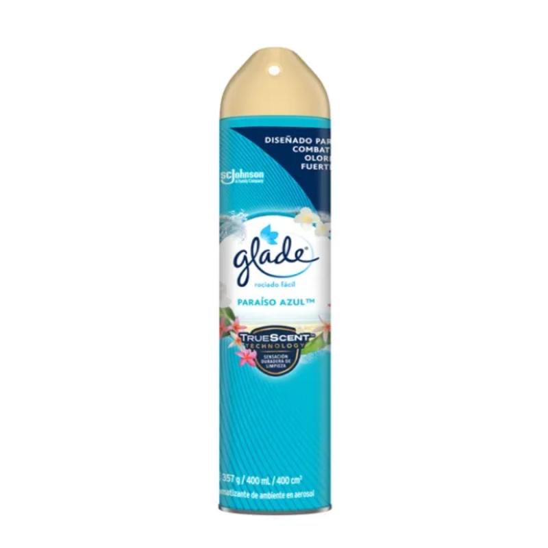 Glade Aerosol Paraiso Azul - Farmacias Arrocha