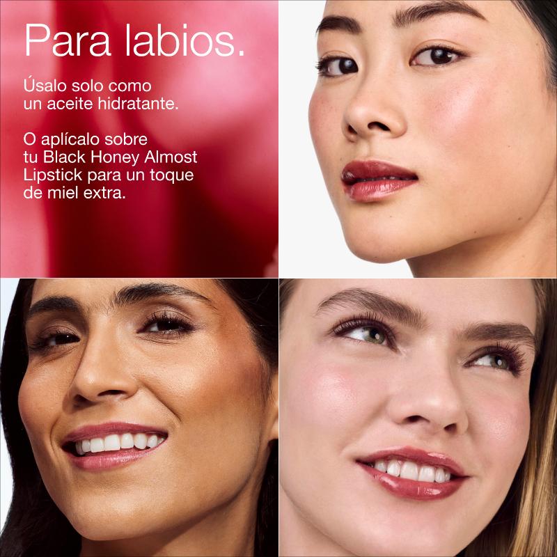 Clinique Aceite Pop™ Labios y mejillas Edición limitada Black Honey Glow 7 ml - Farmacias Arrocha