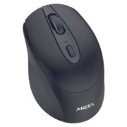 Aneex Mouse Inalámbrico Negro 2,4Ghz - Farmacias Arrocha