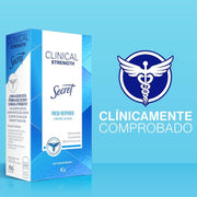 Crema Suave Antitranspirante Secret Clinical Strength Fresh Response 45 g - Farmacias Arrocha