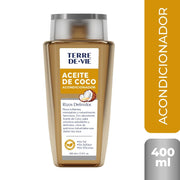 Terre De Vie Acondicionador Aceite de Coco Rizos Definidos 400Ml - Farmacias Arrocha