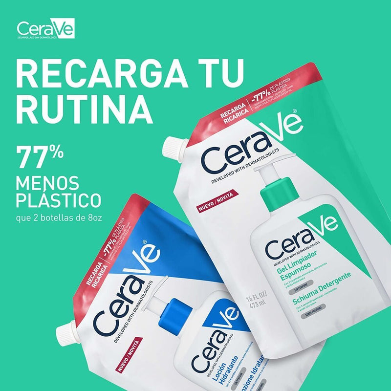 Refill Gel Limpiador Espumoso CeraVe 473ml - Farmacias Arrocha