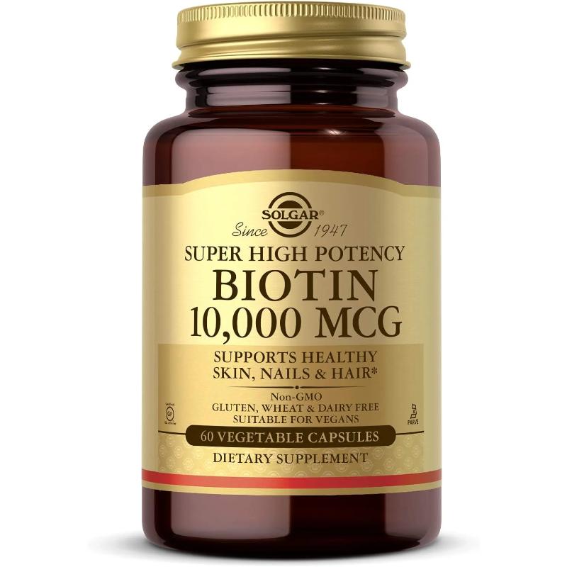 Solgar Biotin 10000Mcg Veg 36X60 Cap Us - Farmacias Arrocha