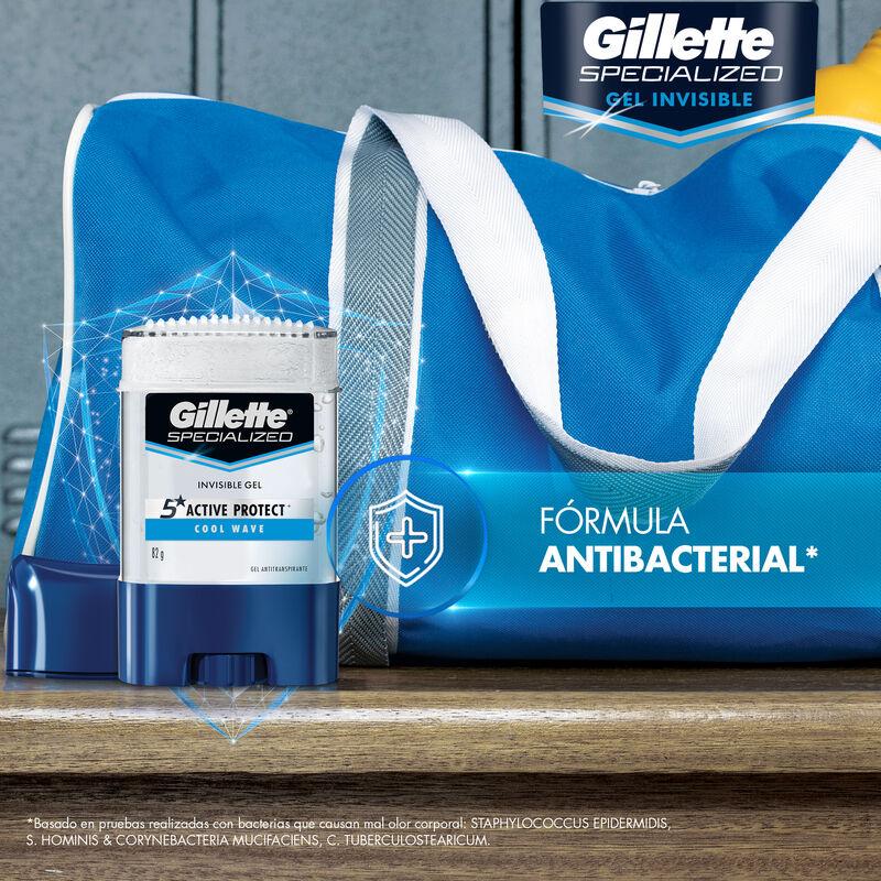 Gel Antitranspirante Gillette Specialized Cool Wave 82 g, 2 Unidades - Farmacias Arrocha