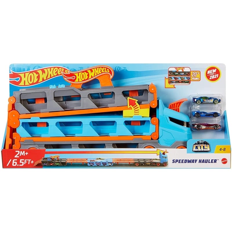 Hot Wheels Hot Wheels Large Scales Remolque Pista De Carreras - Farmacias Arrocha