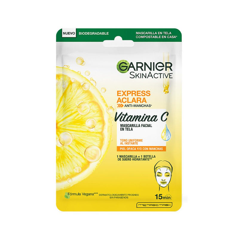 Garnier Express Aclara Tissue Mask - Farmacias Arrocha