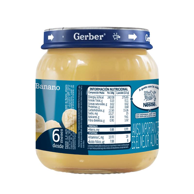 Gerber P2 Bananas Classic 113G - Farmacias Arrocha