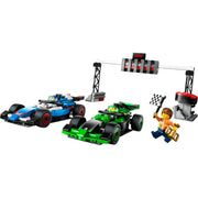 Lego City Parrilla de F1 con coches de Carreras VCarb y Sauber - Farmacias Arrocha