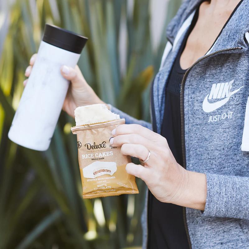 Deluxe Rice Cake Caramel & White - Farmacias Arrocha