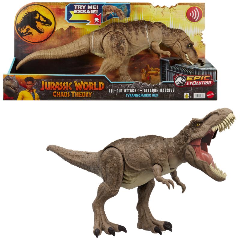 Jurassic Jurassic World T - Rex Ataque Total - Farmacias Arrocha