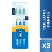 Cepillos de dientes Oral - B Clean Complete suave 3 Unidades - Farmacias Arrocha