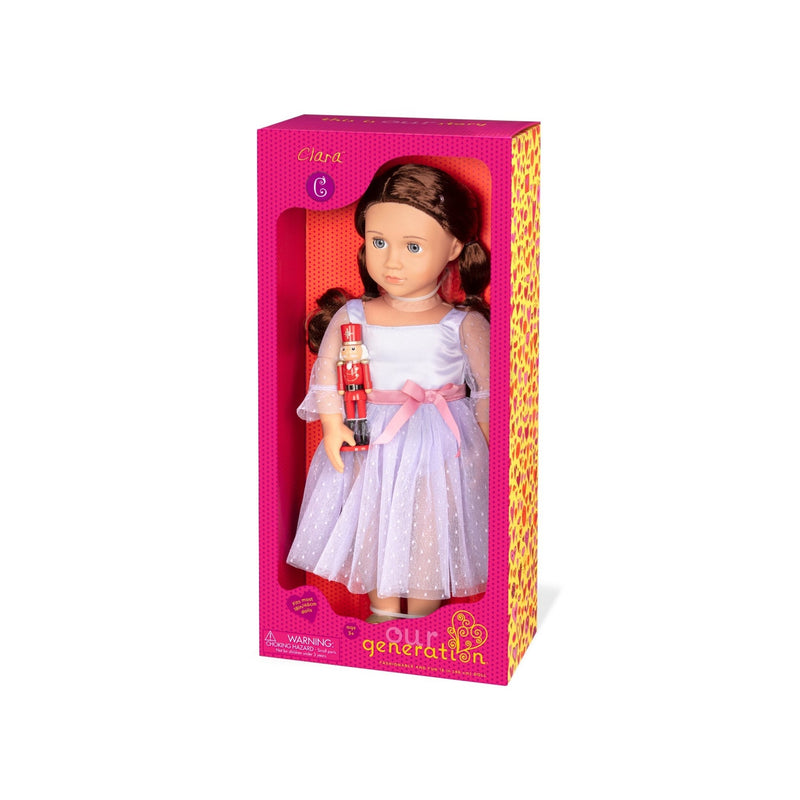 Clara – Muñeca Bailarina de 18” con Cascanueces - Farmacias Arrocha