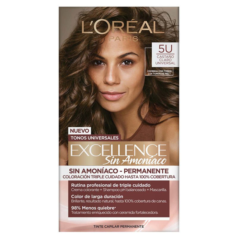 L'Oreal Tintura Permanente Excellence Sin Amoniaco - Farmacias Arrocha