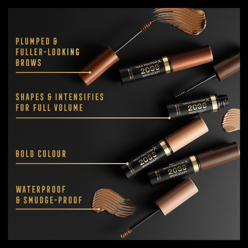 Max Factor 2000 Calorie Full Volume Brow Eyebrow Mascara - Farmacias Arrocha