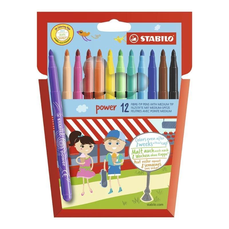 Stabilo Wallet Power Color - 12 - Farmacias Arrocha